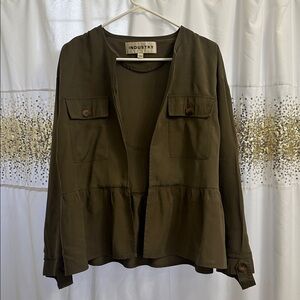 Industry Olive Green Women's Blazer